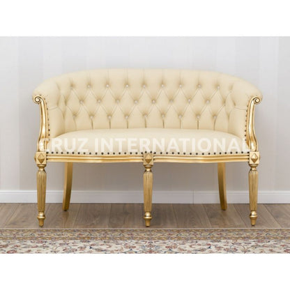 Classic James Carving Settee | Standard CRUZ INTERNATIONAL