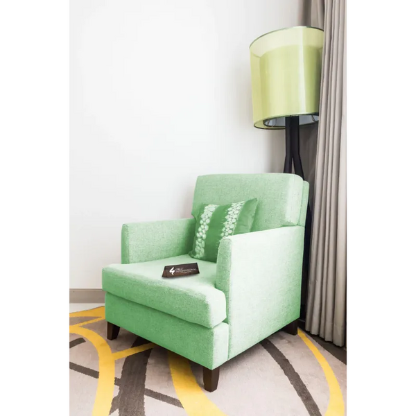 Modern Lugano Arm Chair | 12 Colours Available CRUZ INTERNATIONAL