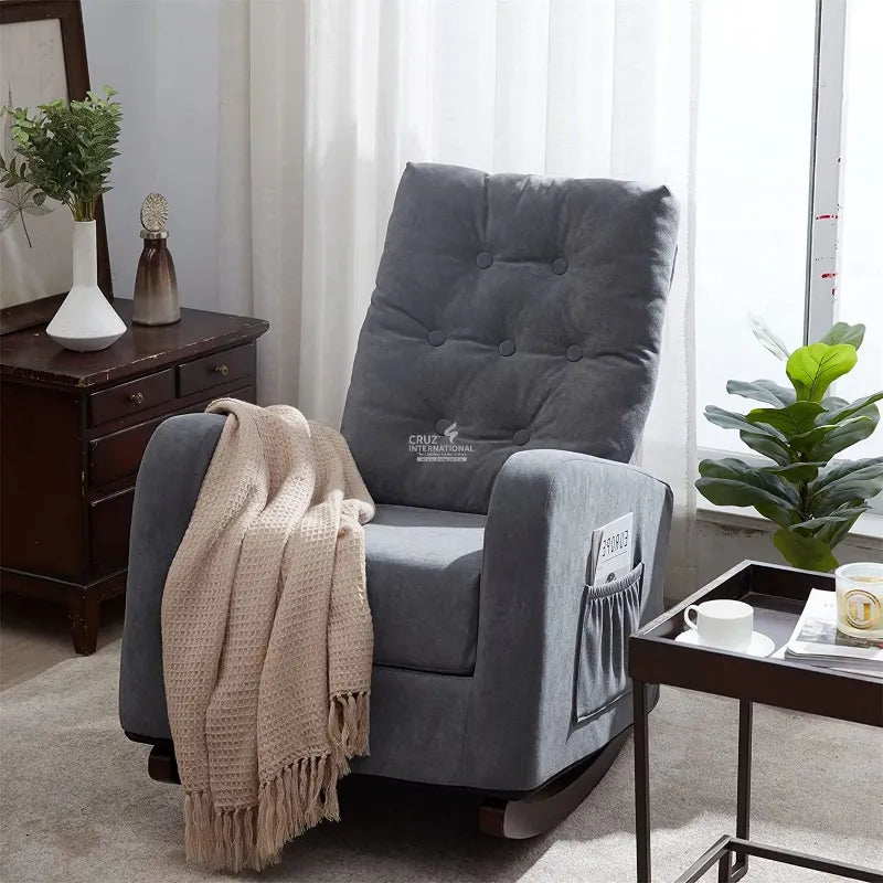 Premium Great Rocking & Living Room Chair CRUZ INTERNATIONAL