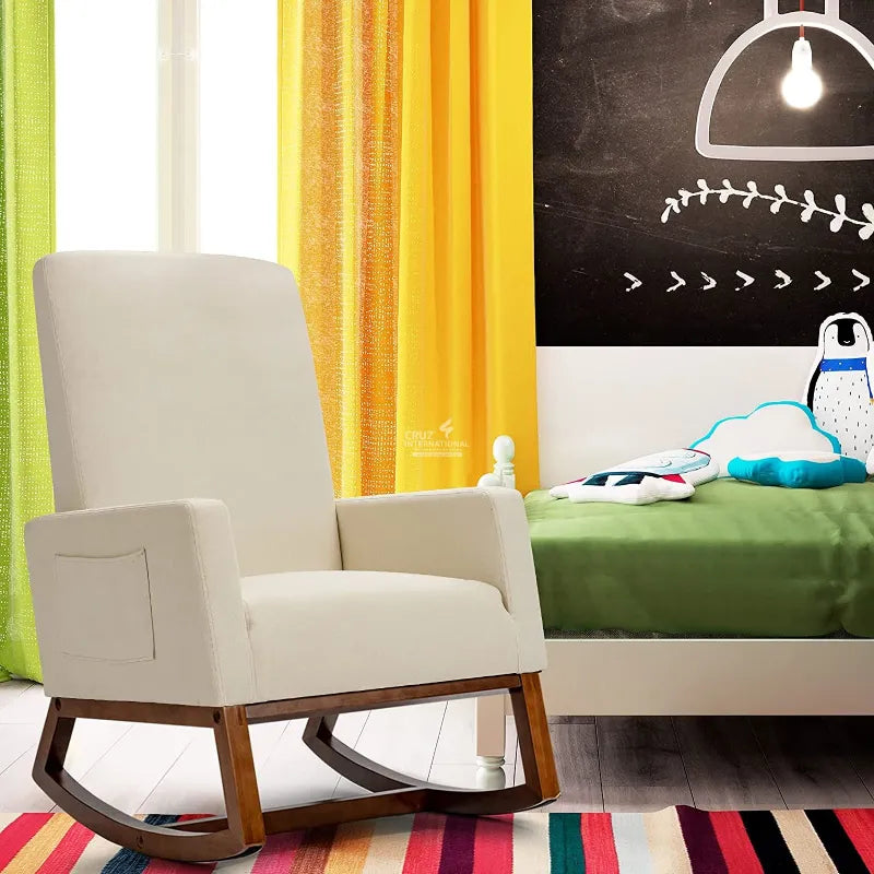 Premium Modern Rocking & Living Room Chair CRUZ INTERNATIONAL
