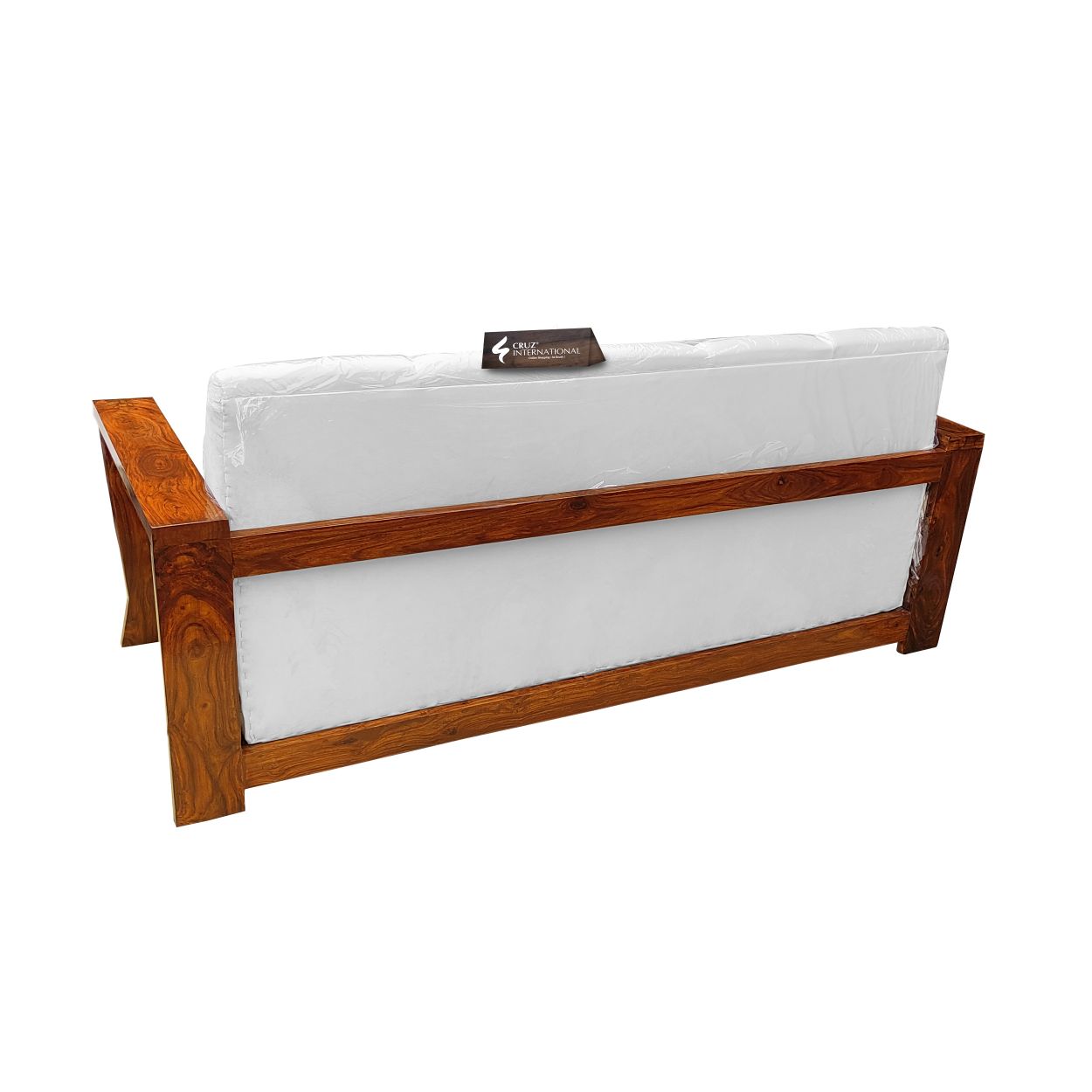 Natural Alejandra Style Sofa | Rosewood | 13 Colours Available CRUZ INTERNATIONAL