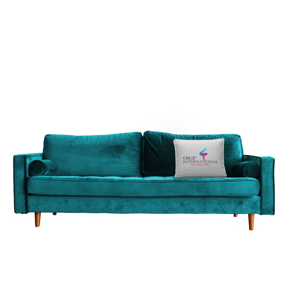 Italy Style Sofa | Solid wood | 16 Colours Available CRUZ INTERNATIONAL