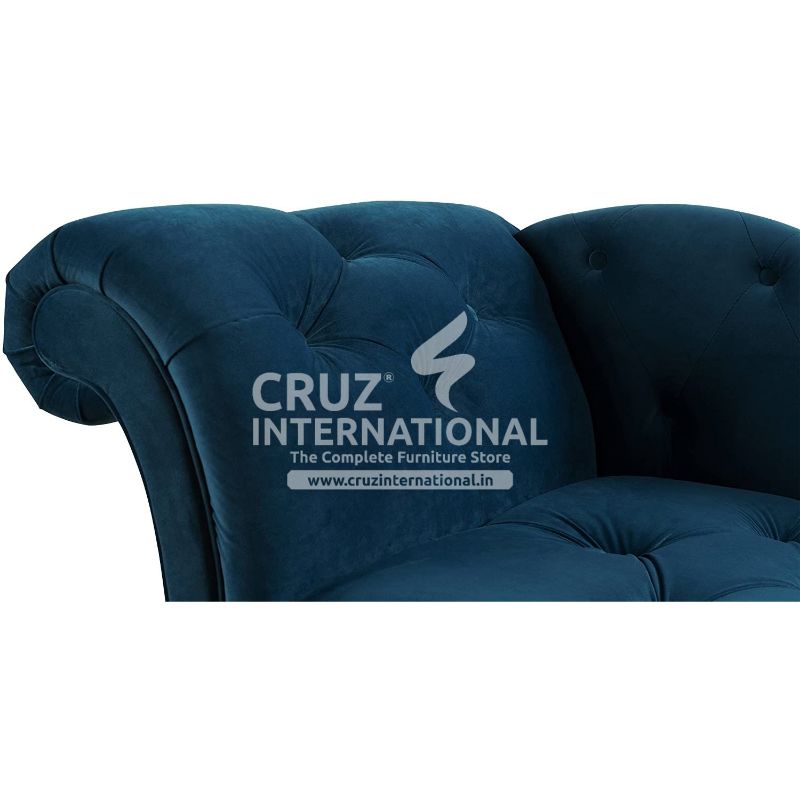 Modern Fanuco Wooden Settee | Lounger | 5 Colours Available CRUZ INTERNATIONAL