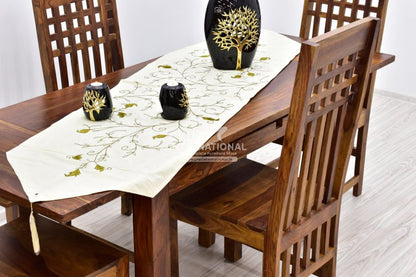 Classic Art Atlas Wooden Dinning Table | 2 Designs Available CRUZ INTERNATIONAL