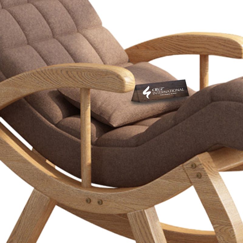Premium Great TeakWood Rocking Chair | Natural | 11 Colours Available CRUZ INTERNATIONAL