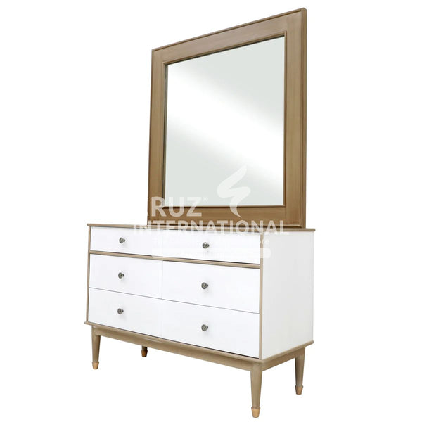 Leilani Bed Combo Pack | 1 Queen Size Bed + Dressing Table + 2 Side Table CRUZ INTERNATIONAL