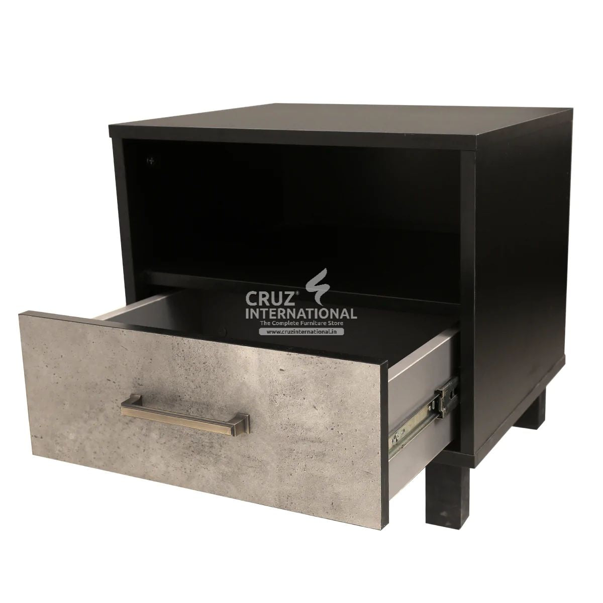 Modern Ariana Classic Gaia Bed | 2 Sizes Available | with Side table CRUZ INTERNATIONAL