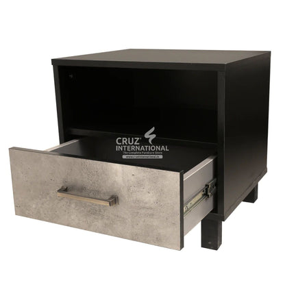 Modern Ariana Classic Gaia Bed | 2 Sizes Available | with Side table CRUZ INTERNATIONAL
