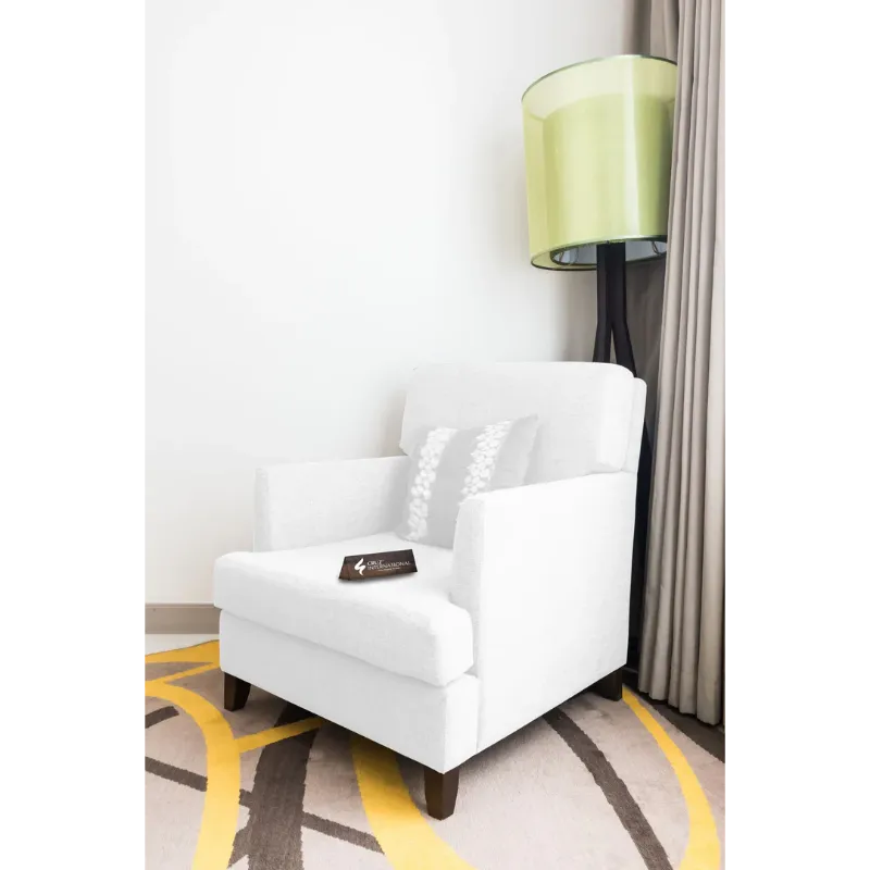 Modern Lugano Arm Chair | 12 Colours Available CRUZ INTERNATIONAL