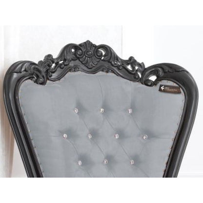 Maharaja Branka Chair | Solid wood | Velvet CRUZ INTERNATIONAL