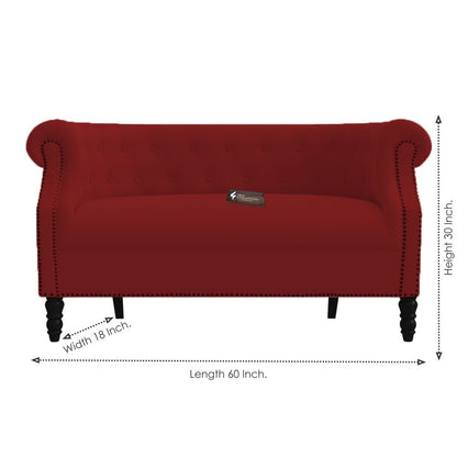 Premium Antonia Sofa & Sette | Solid Wood | 7 Colours Available CRUZ INTERNATIONAL