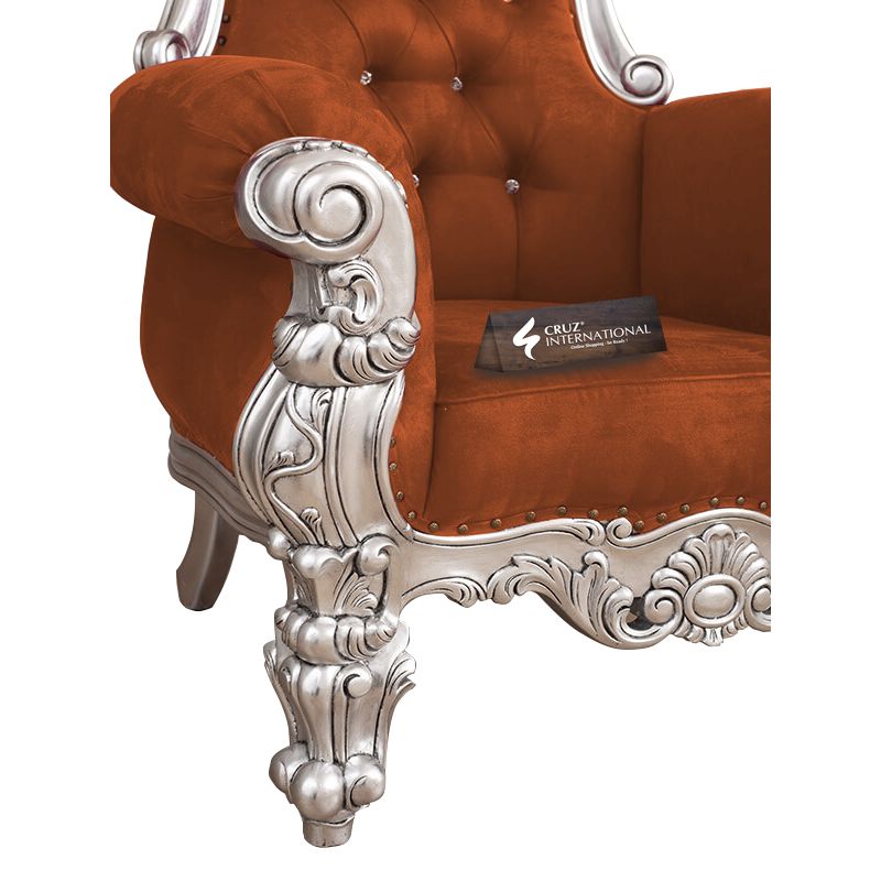 Maharaja Rutger Chair & Single Sofa | Solid Wood CRUZ INTERNATIONAL