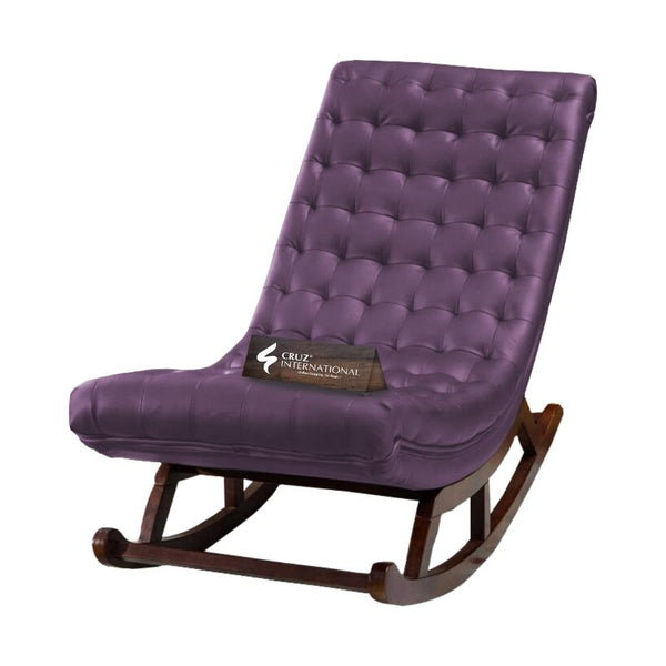 Premium Nice Toast Rocking Chair | Natural | 12 Colours Available CRUZ INTERNATIONAL