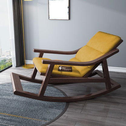 Premium Mjolnir House Rocking Chair | Rosewood | 13 Colours Available CRUZ INTERNATIONAL