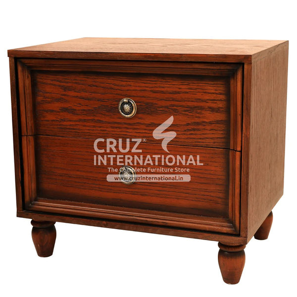 Modern Antonia Classic Gaia Bed | 2 Sizes Available | with Side table CRUZ INTERNATIONAL