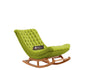 Premium Thyra Natural Rocking Chair | Rosewood | 17 Colours Available CRUZ INTERNATIONAL