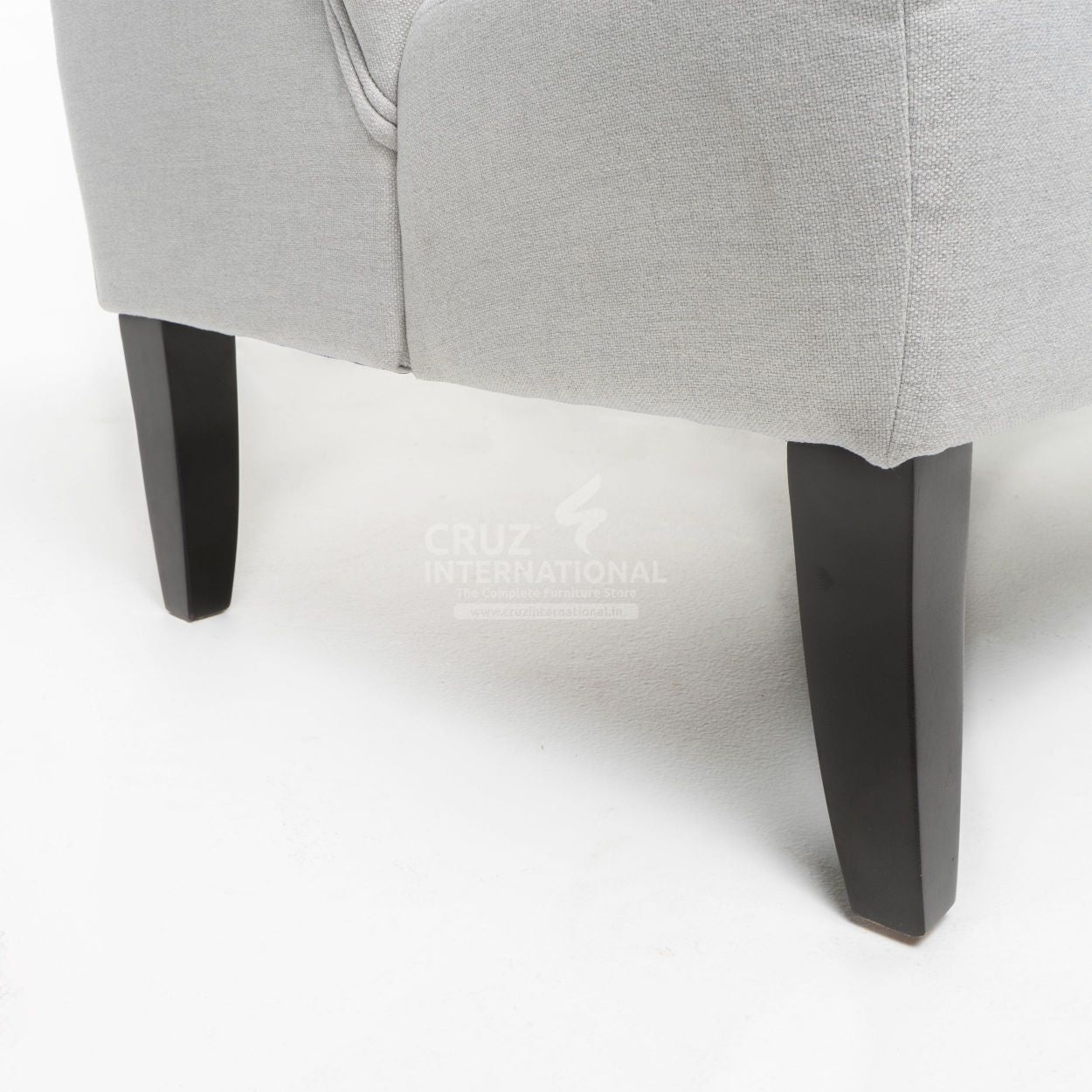 Modern Valentina Sofa Set | 3 Seaters | Grey CRUZ INTERNATIONAL