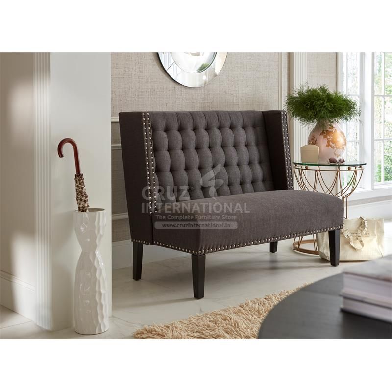 Modern Juan Diego Sofa Set | Black CRUZ INTERNATIONAL