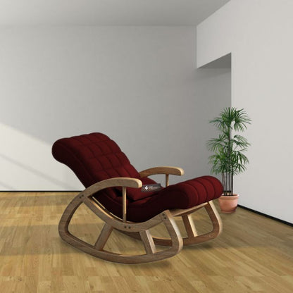 Premium Great TeakWood Rocking Chair | Natural | 11 Colours Available CRUZ INTERNATIONAL