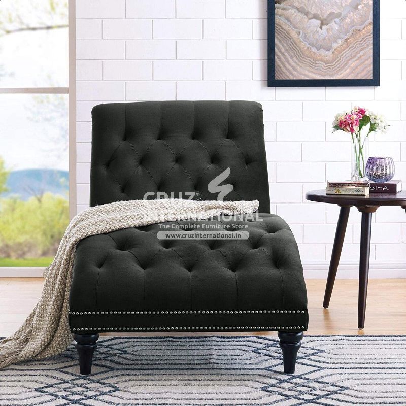 Modern Bartolo Wooden Settee | Lounger | 3 Colours Available CRUZ INTERNATIONAL