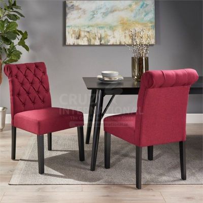 Modern Macario Dinning Chair & Single / Living Room Sofa Chair | Standard | 1 Piece CRUZ INTERNATIONAL