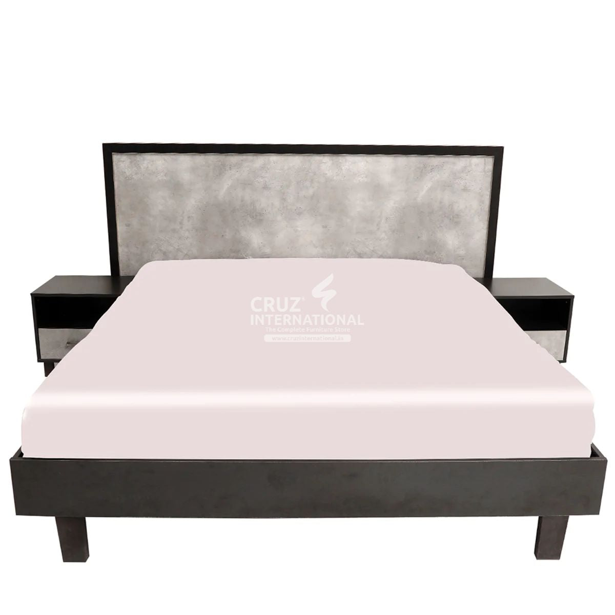 Modern Ariana Classic Gaia Bed | 2 Sizes Available | with Side table CRUZ INTERNATIONAL