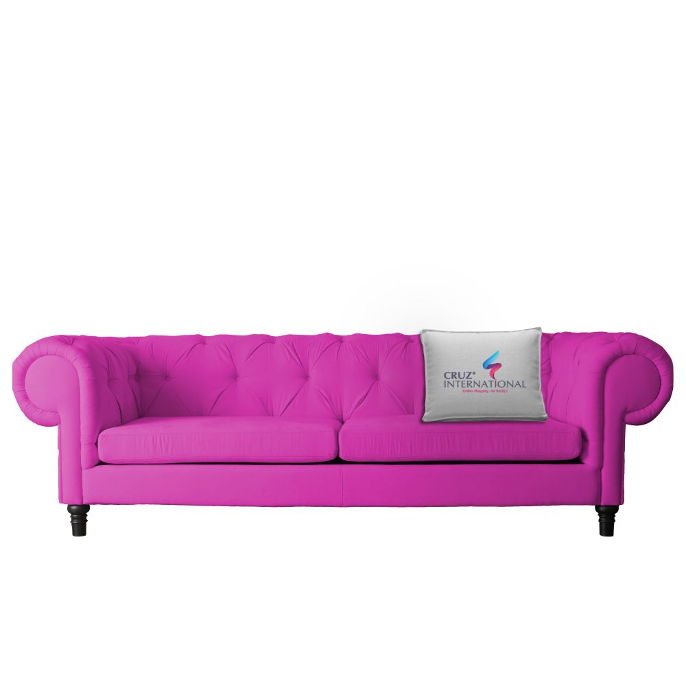 Europe Narcisa Style Sofa | 3 Seaters | 18 Colours Available CRUZ INTERNATIONAL