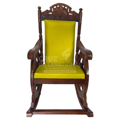 Evergreen Luna Rocking Chair | Natural | 12 Colurs Available CRUZ INTERNATIONAL
