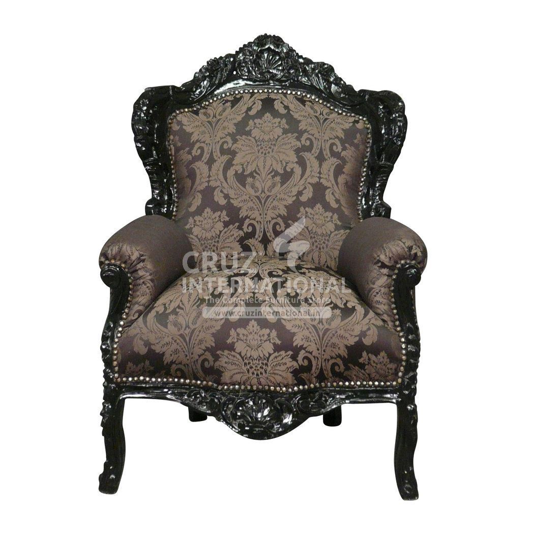 Royal Gitana Carved Wood Chair | Standard CRUZ INTERNATIONAL