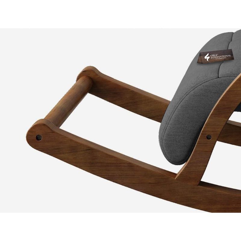 Premium Unique Alejandro Rocking Chair | Rosewood | 11 Colours Available CRUZ INTERNATIONAL