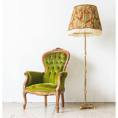 Modern Amelie Arm Chair | Green CRUZ INTERNATIONAL