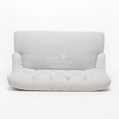 Modern Valentina Sofa Set | 3 Seaters | Grey CRUZ INTERNATIONAL