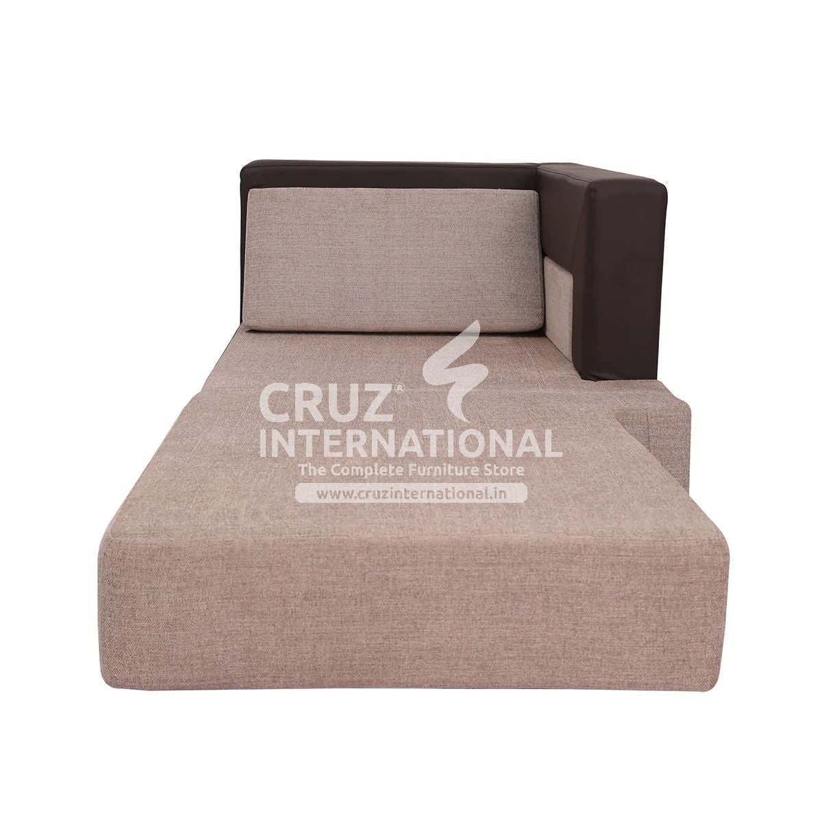 German Style Raque Single Cum Sofa | 1 Seaters | 2 in 1 CRUZ INTERNATIONAL