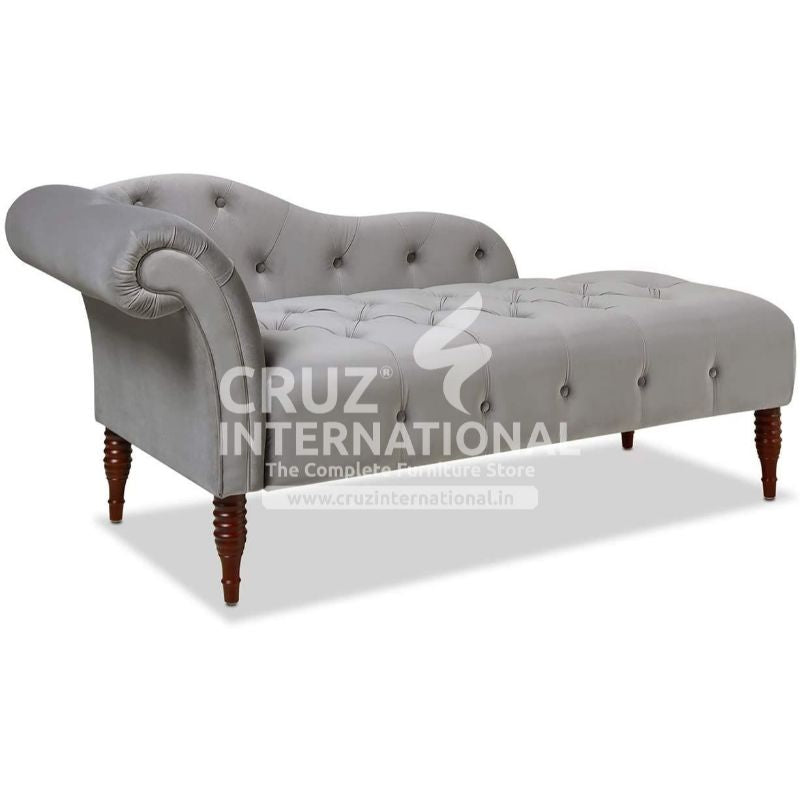Modern Fanuco Wooden Settee | Lounger | 5 Colours Available CRUZ INTERNATIONAL
