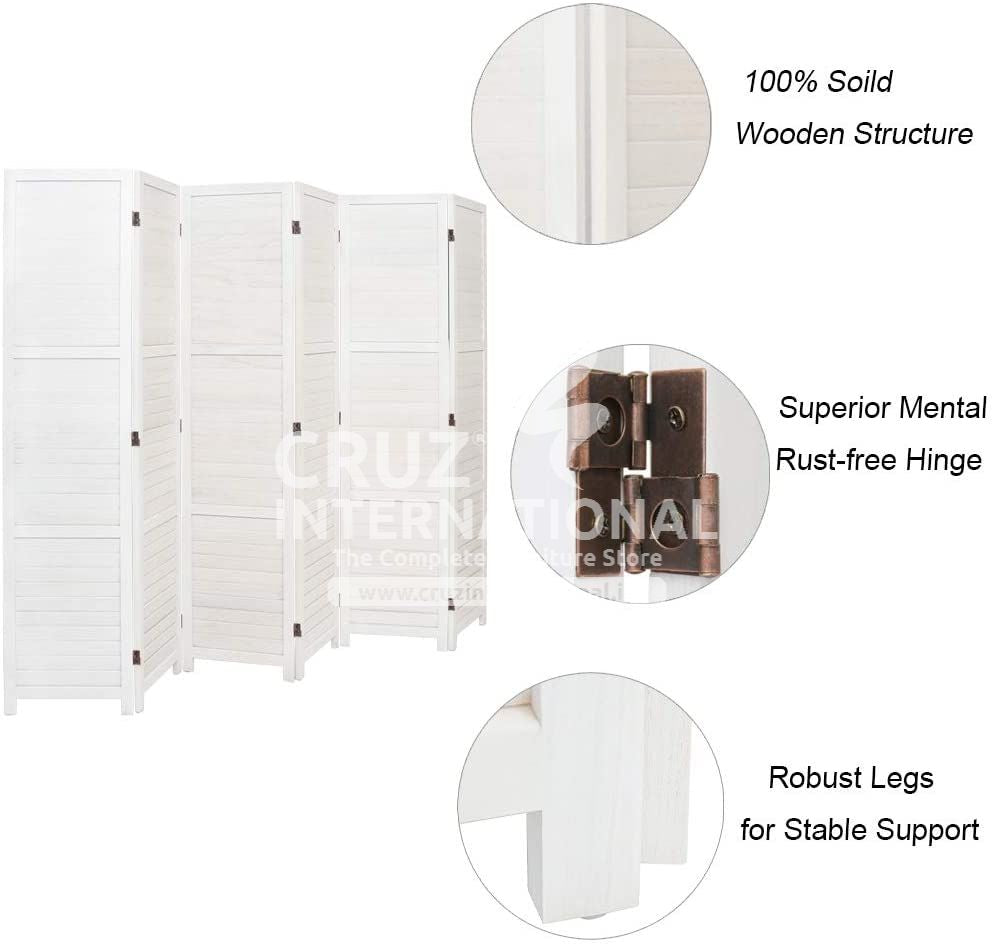 Ever Green Feliciti Wooden Partition | Divider CRUZ INTERNATIONAL