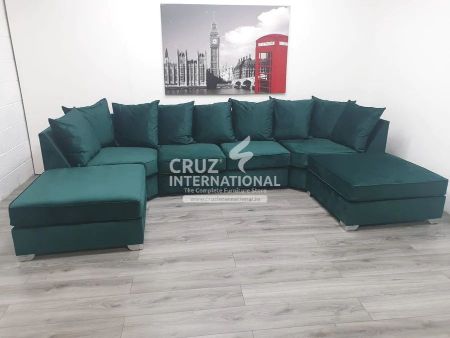 Chavelle Style Raque Sofa | 7 Seaters CRUZ INTERNATIONAL