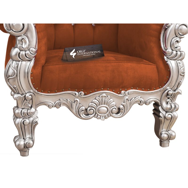 Maharaja Rutger Chair & Single Sofa | Solid Wood CRUZ INTERNATIONAL