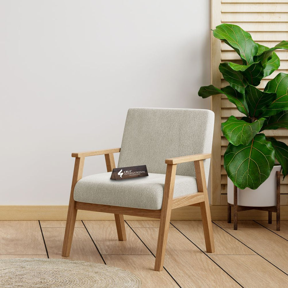 Modern Francisque Arm Chair | Standard | 13 Colours Available CRUZ INTERNATIONAL