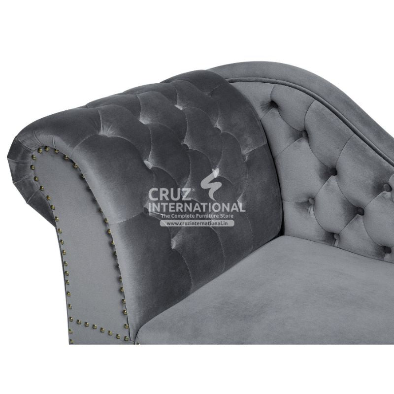 Modern Selena Wooden Settee | Lounger | 3 Colours Available CRUZ INTERNATIONAL