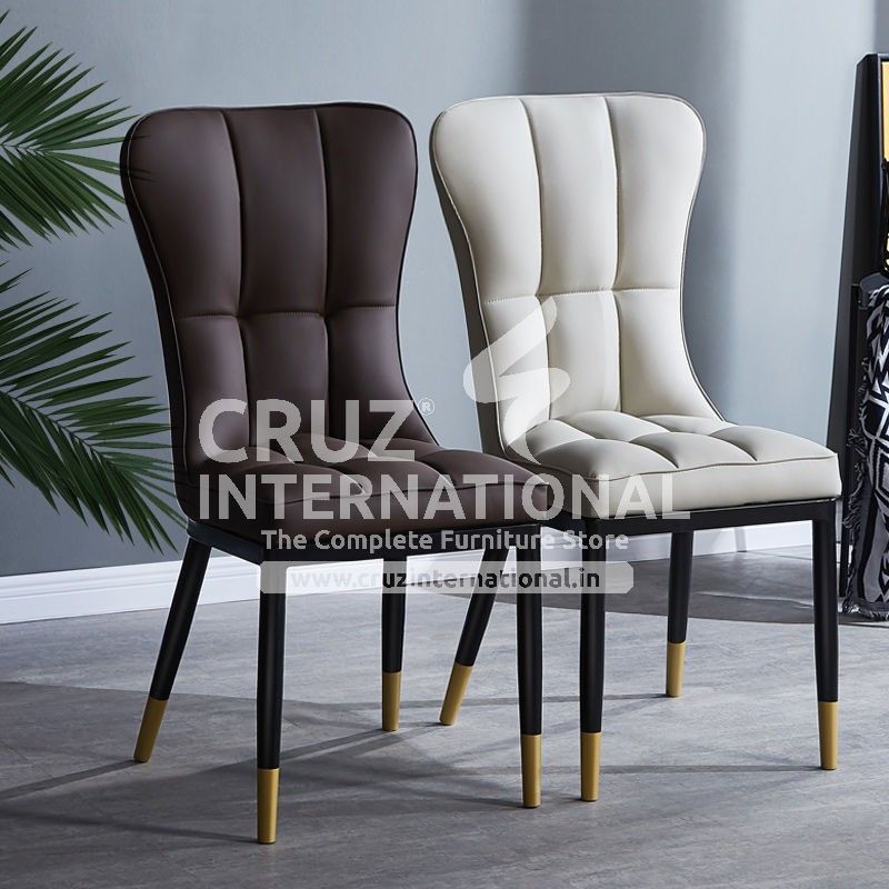Modern Petrica Living Room & Dinning Table Chair | 2 Colours Available | Set of 1 CRUZ INTERNATIONAL