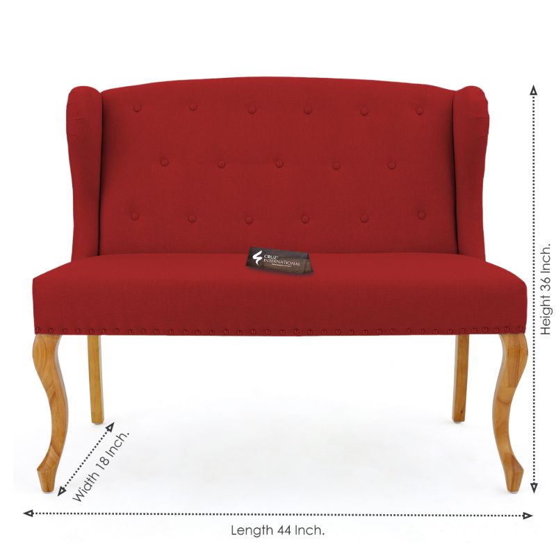 Premium Daniela Bench & Sette | Solid Wood | 15 Colours Available CRUZ INTERNATIONAL