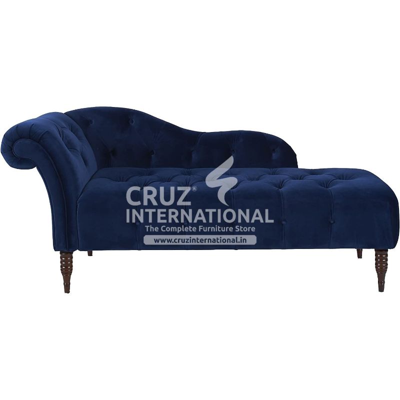Modern Fanuco Wooden Settee | Lounger | 5 Colours Available CRUZ INTERNATIONAL