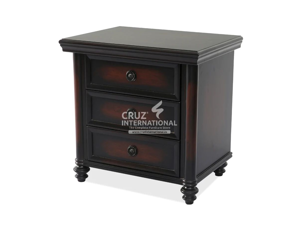 Modern Santiago Classic Gaia Bed | 2 Sizes Available | with Side table CRUZ INTERNATIONAL