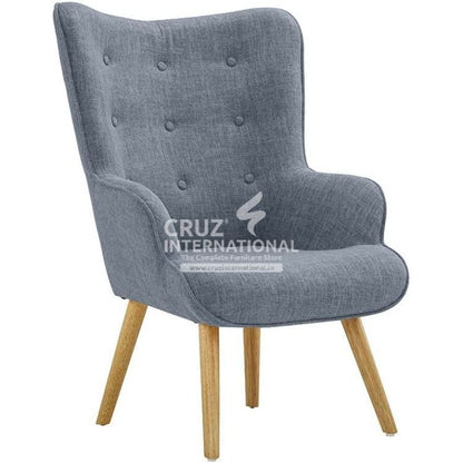 Modern Balthasar Living Room Chair | Set of 1 |5 Colours Available CRUZ INTERNATIONAL