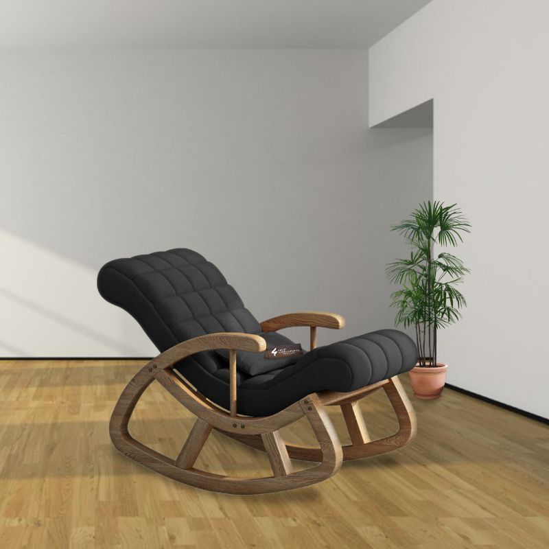 Premium Great TeakWood Rocking Chair | Natural | 11 Colours Available CRUZ INTERNATIONAL