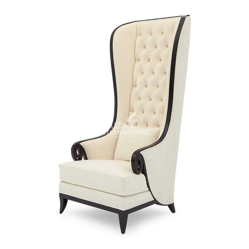 Modern Matro Strong Living Room Chair | Long Wing Chair CRUZ INTERNATIONAL