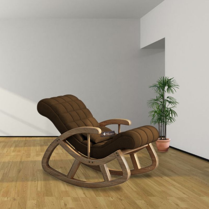 Premium Great TeakWood Rocking Chair | Natural | 11 Colours Available CRUZ INTERNATIONAL