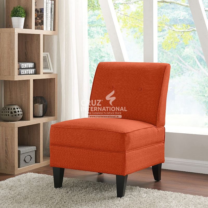 Modern Golden Living Room Chair | Set of 1 | 2 Colours Available CRUZ INTERNATIONAL