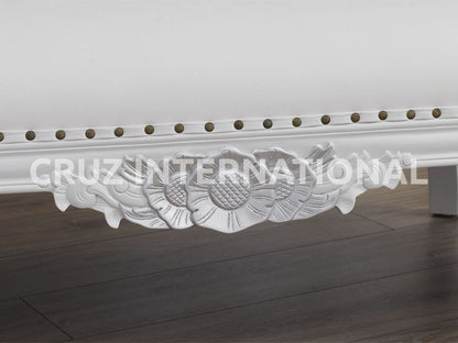 Classic Emilio Carving Settee | Standard CRUZ INTERNATIONAL