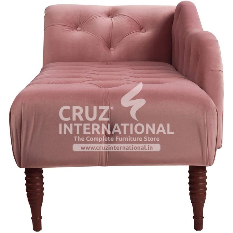 Modern Fanuco Wooden Settee | Lounger | 5 Colours Available CRUZ INTERNATIONAL